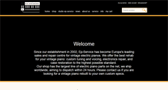 Desktop Screenshot of ep-service.nl