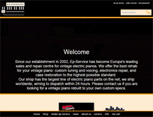 Tablet Screenshot of ep-service.nl
